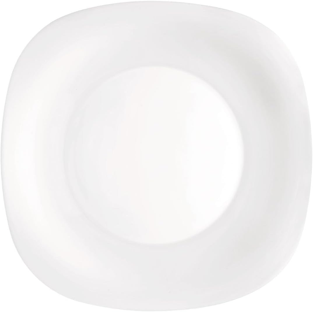 BORMIOLI ROCCO Set of 6 Flat plates 27 cm Parma Opal Glass