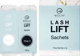 NICLAY Eyelash lifting set lash lift sachts, 1 st