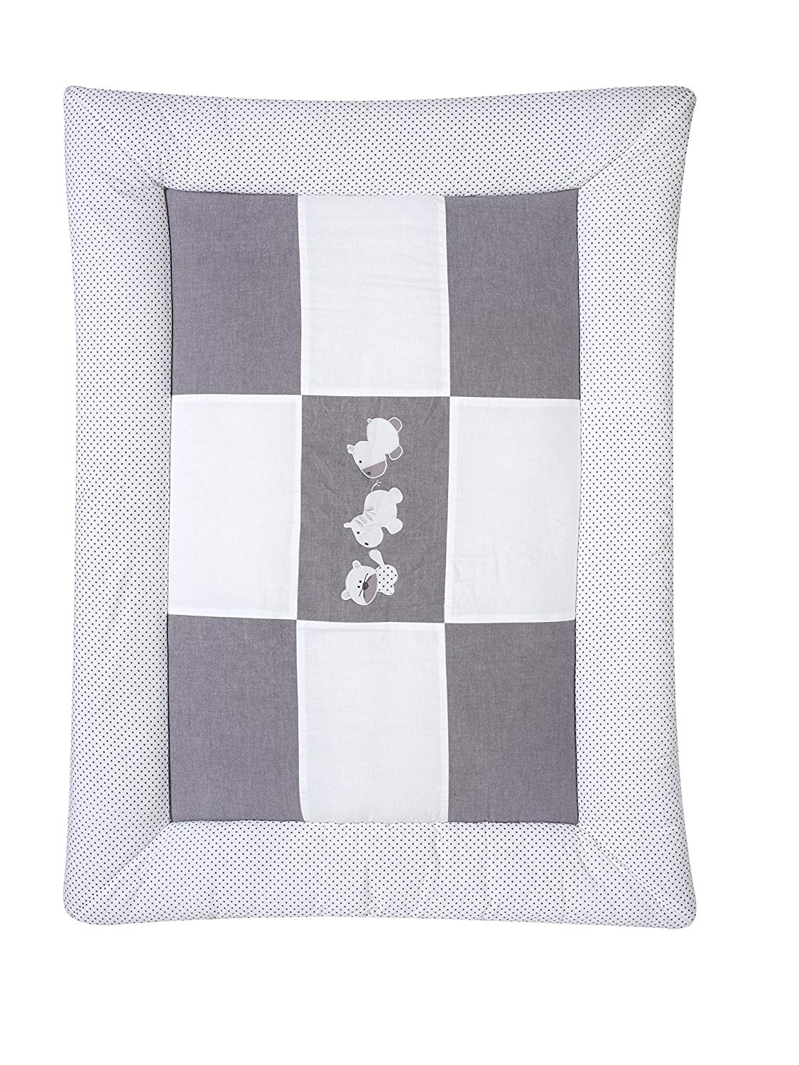 Schardt 131090000 3/721 Crawling Blanket with Amigos Appliqué