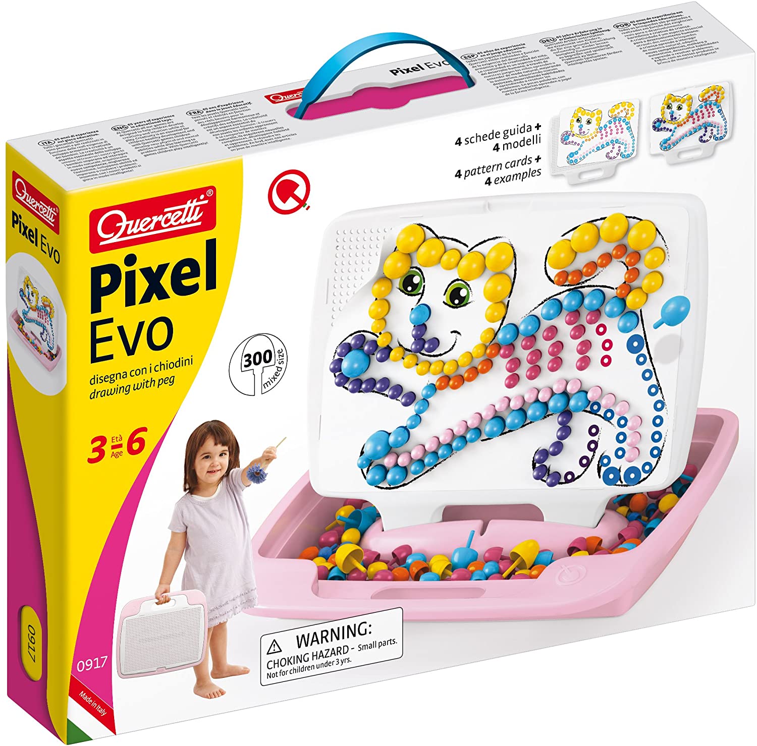 Quercetti 0917 Pixel Evo Girl Large Studs