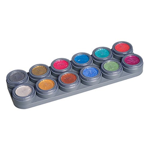 Grimas Pearl Water Make-Up 12 Colours Palette