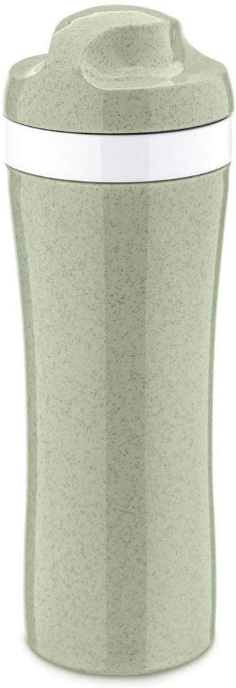 koziol Unisex Youth Oase Water Bottle, Organic Grey, 425 ml
