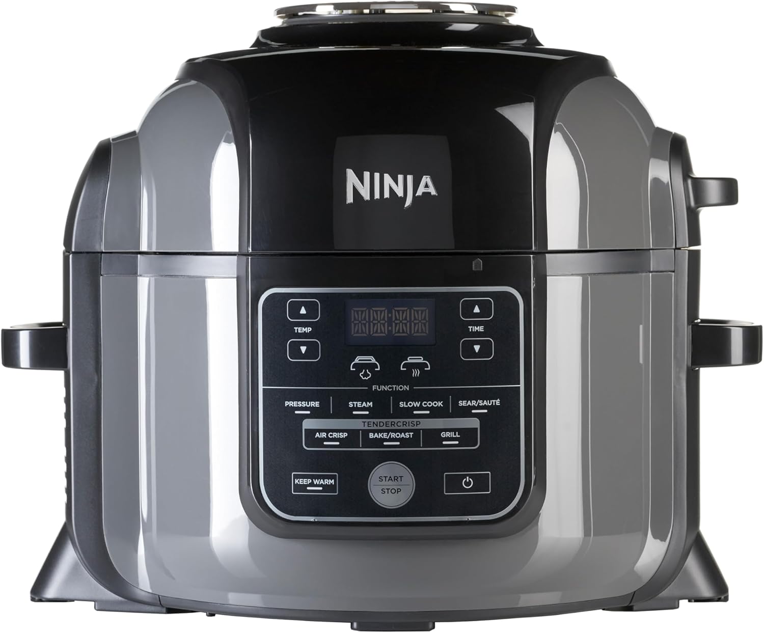Ninja Foodi Multi Cooker [OP300EU] Tender Crisp Technology, Hot Air Frying, Grilling, Baking, Roasting, Sharp Sauteing, Steaming, , Slow Cooking, 1460 W