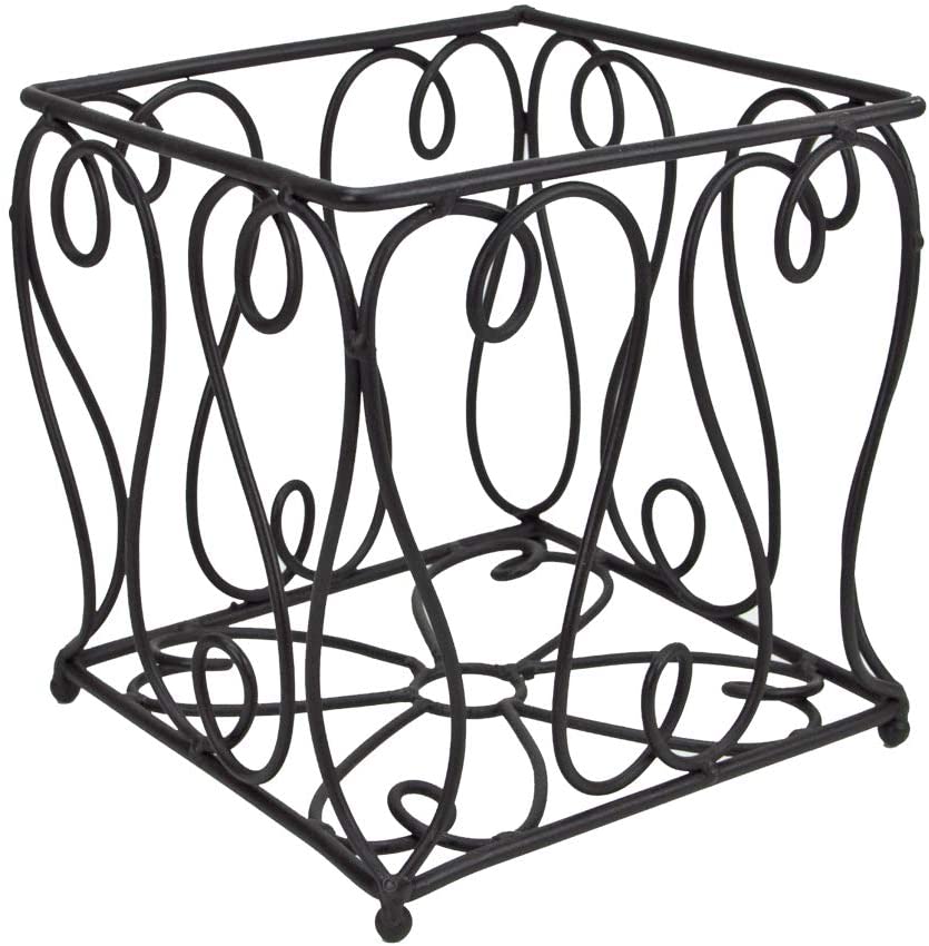 Varia Living Napkin Holder Sopra Metal In Black Napkin Stand For Many Napki