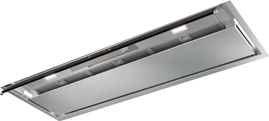 Faber In-Nova Touch Integrated Extractor Hood 90 cm Vetro Black
