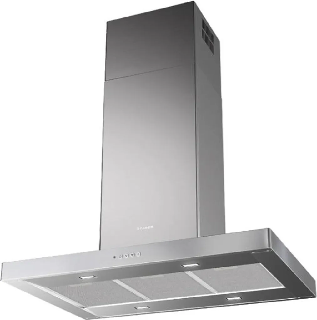 Faber Stilo Comfort Island Extractor Hood 90 cm Stainless Steel