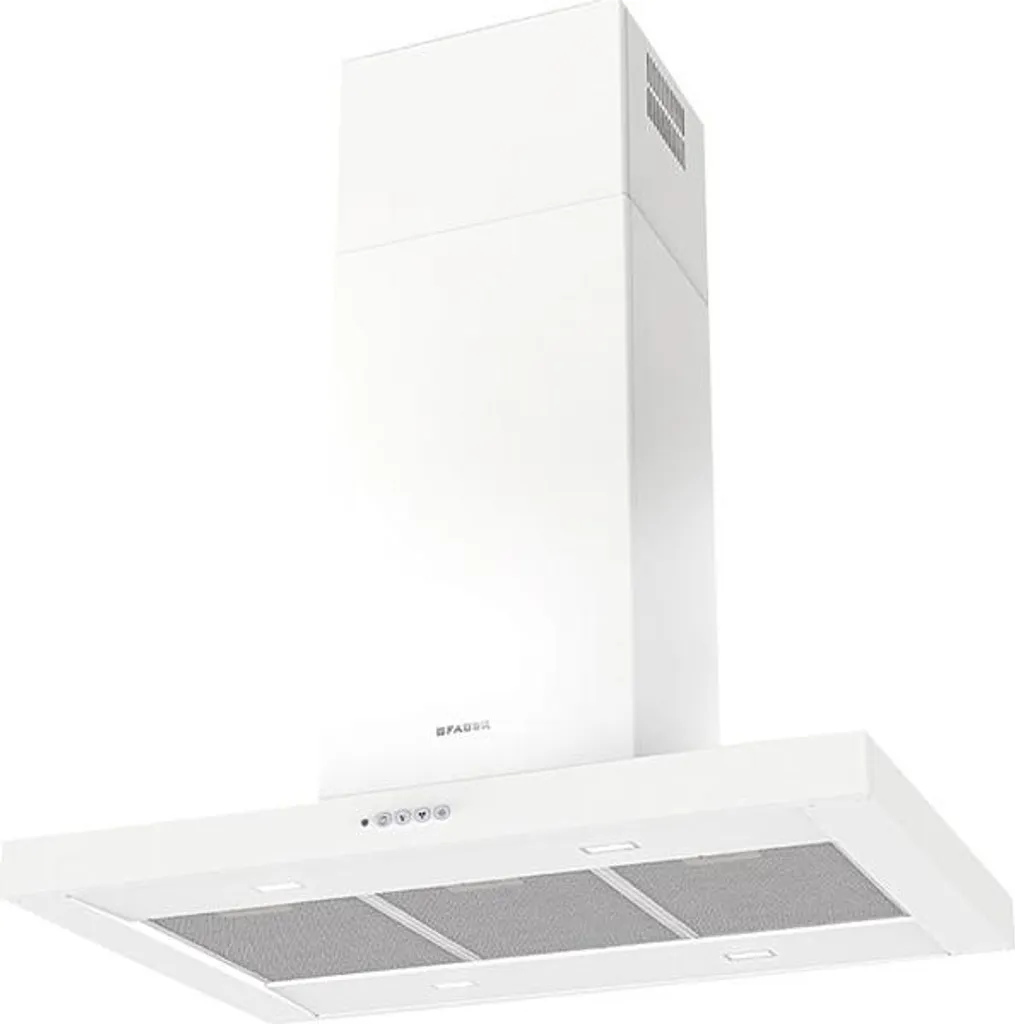 Faber Stilo Comfort Island Extractor Hood 90 cm White