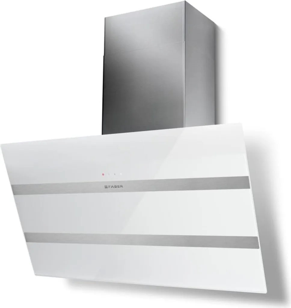 FABER S.p.A. Steelmax EV8 LED WH/X A80 wall mounting white 730 m³/h