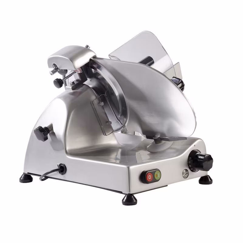 Fac - Electric gravity slicer CURVYLINE C 250 R with fixed sharpener