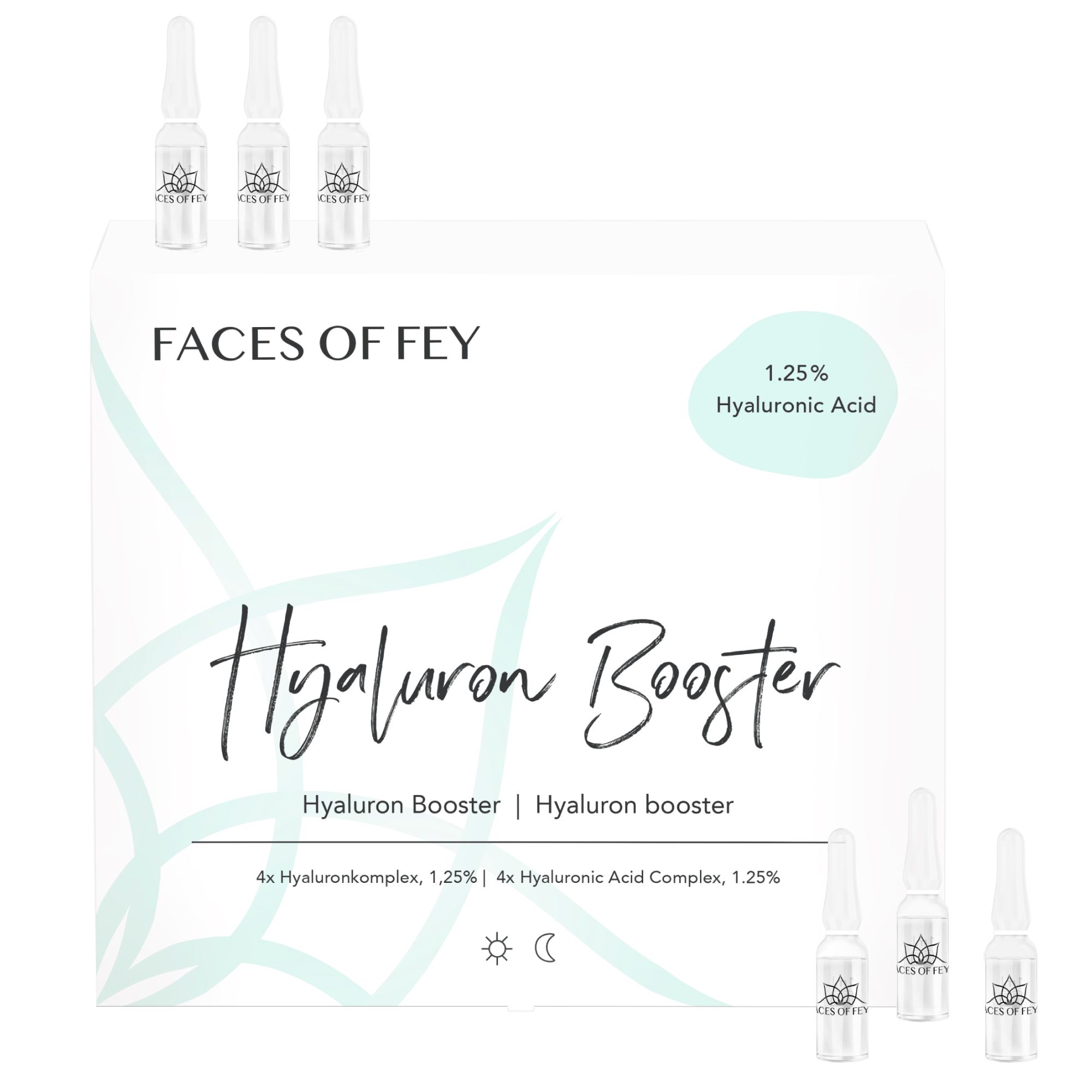 FACES OF FEY 1.25%Hyaluron Booster Ampoules 39 ml