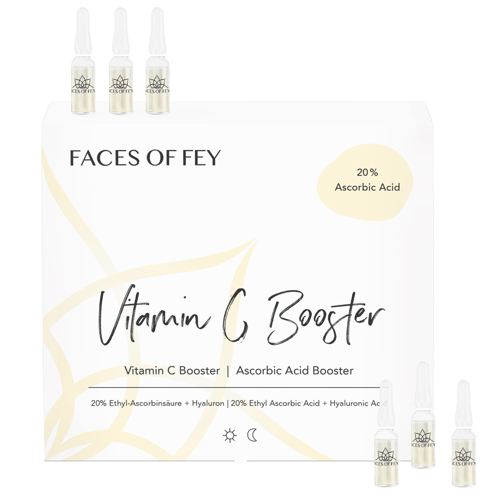 FACES OF FEY 20% Vitamin C Booster Ampoules 39 ml