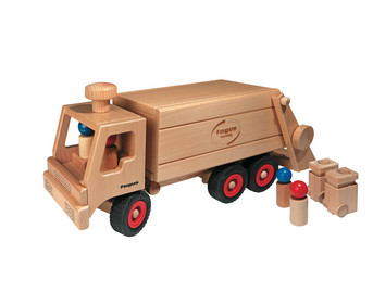 Fagus® wooden vehicle “Garbage Dump Truck”