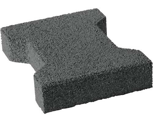 Fall protection double T-paving terrasoft 180 pieces 20x16x4.3 cm 5 sqm anthracite