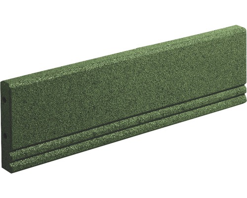 Terrasoft fall protection lawn edging 10 pieces 100x25x5 cm green