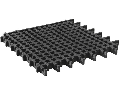 Fall protection mat lawn grid terrasoft 5 pieces 100x100x4.5 cm anthracite