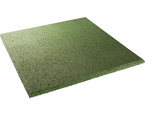 Fall protection mat terrasoft 50 x 50 x 2.5 cm green