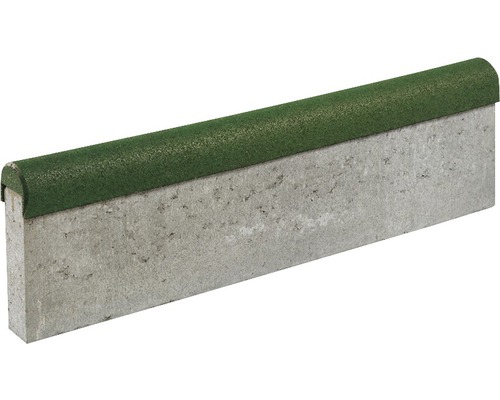 Fall protection cover for lawn edging stone terrasoft 20 pieces 100x6/8x8 cm green