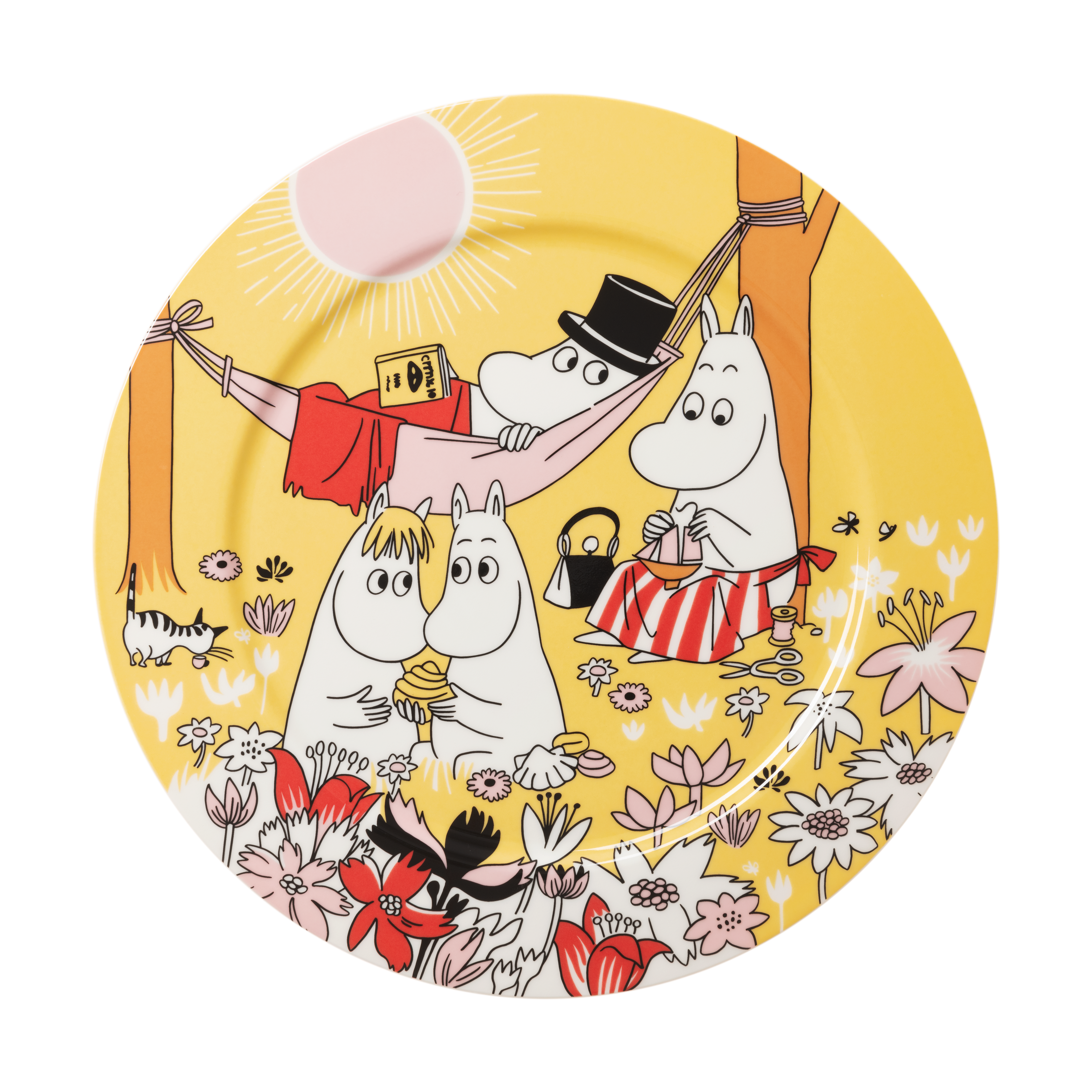 Moomin Arabia Family time Moomin serving platter, Multi