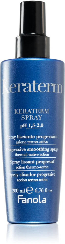 Fanola Keraterm smoothing spray for unyielding and damaged hair