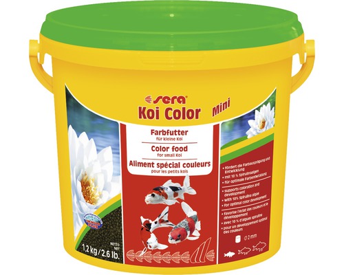 Color food sera Koi Color Mini 3,800 ml