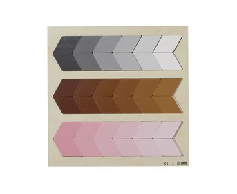 Color nuance puzzle, 36 pieces