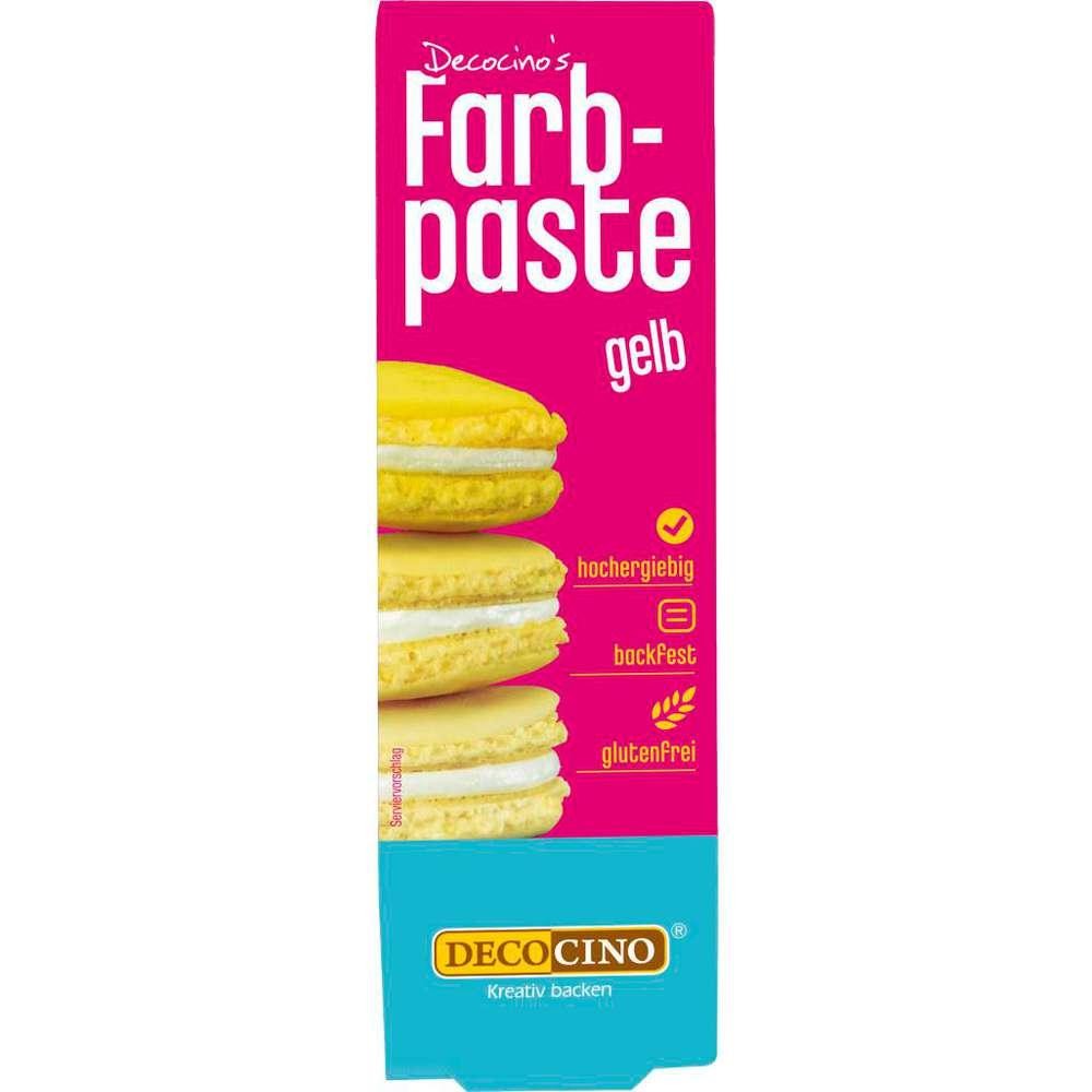 Decocino Color paste, yellow