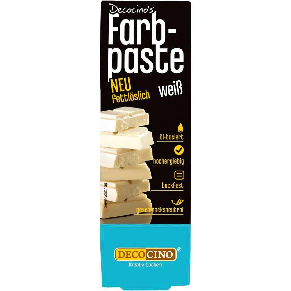 Dekocino Color paste white, fat-soluble