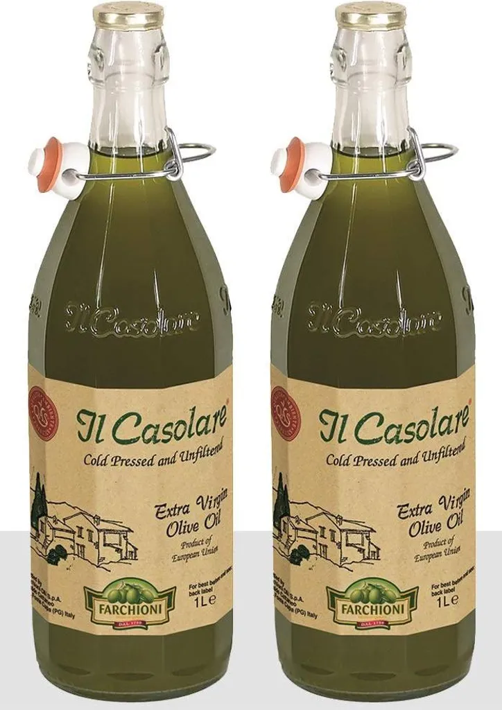 Farchioni Il Casolare Extra Virgin Olive Oil (1 l) - Pack of 2 1000 ml