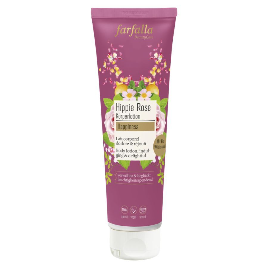 Farfalla Hippie Rose Happiness Organic Body Lotion 150 ml