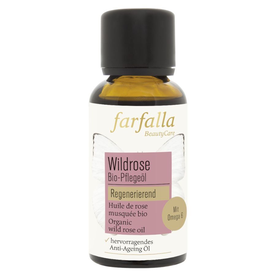 Farfalla Wild Rose, organic care oil, regenerating 30 ml