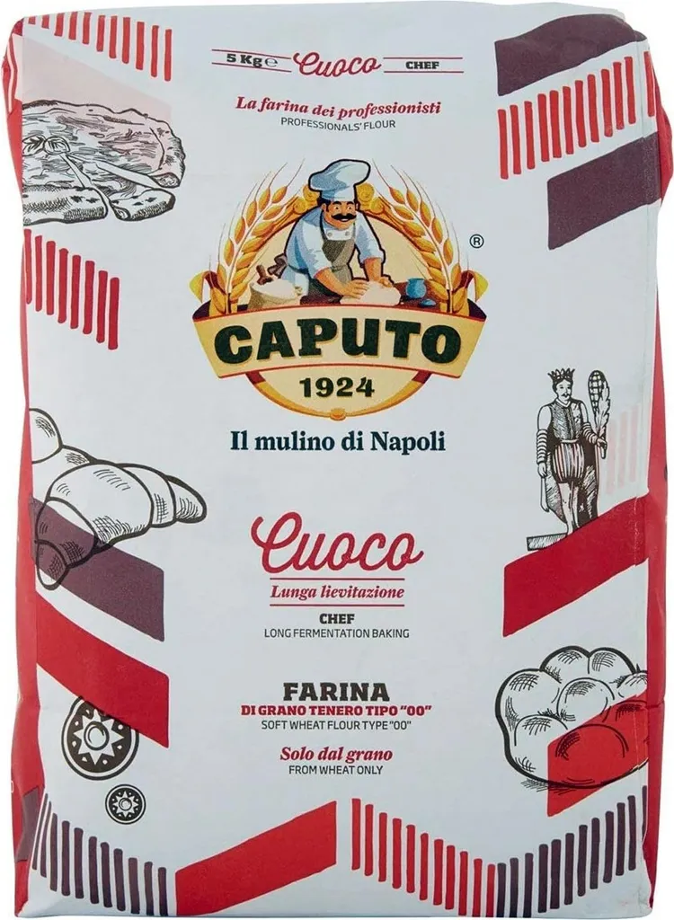 Farina Saccorosso pizza flour 5 kg - Caputo 5000g