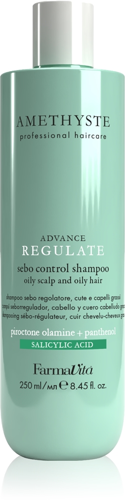 FarmaVita Amethyste Advance Regulate the cleansing shampoo for oily scalp