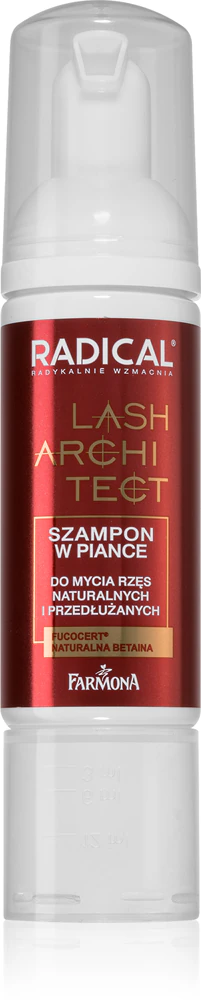 Farmona Radical Lash Architect foam shampoo for eyelashes and eyebrows