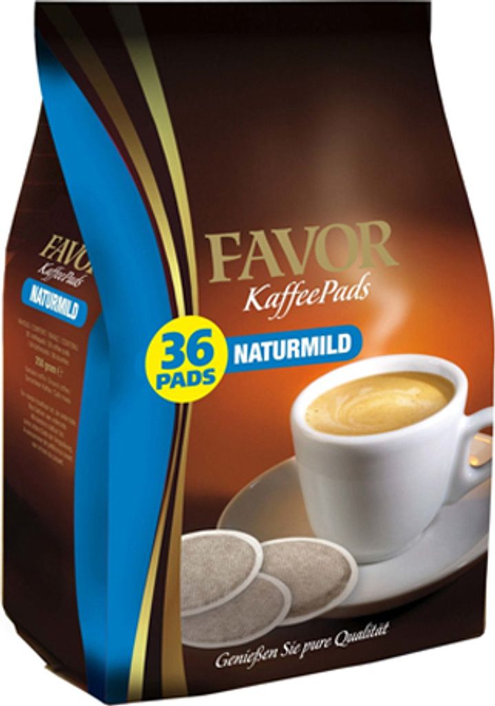 Merkloos Favor - Natural Mild - 12x 36 pads 2000g