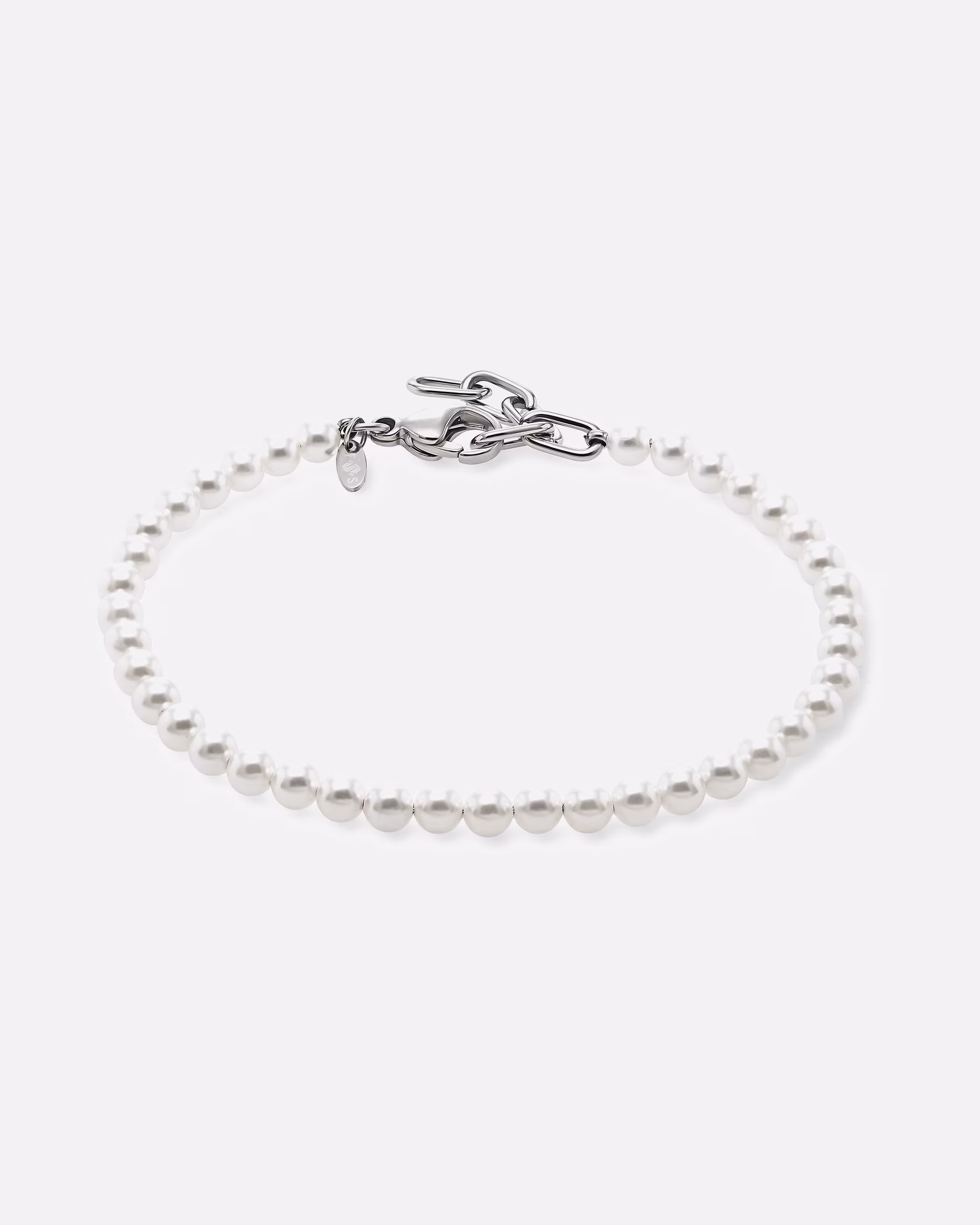 FAVS bracelet bracelet stainless steel, pearl
