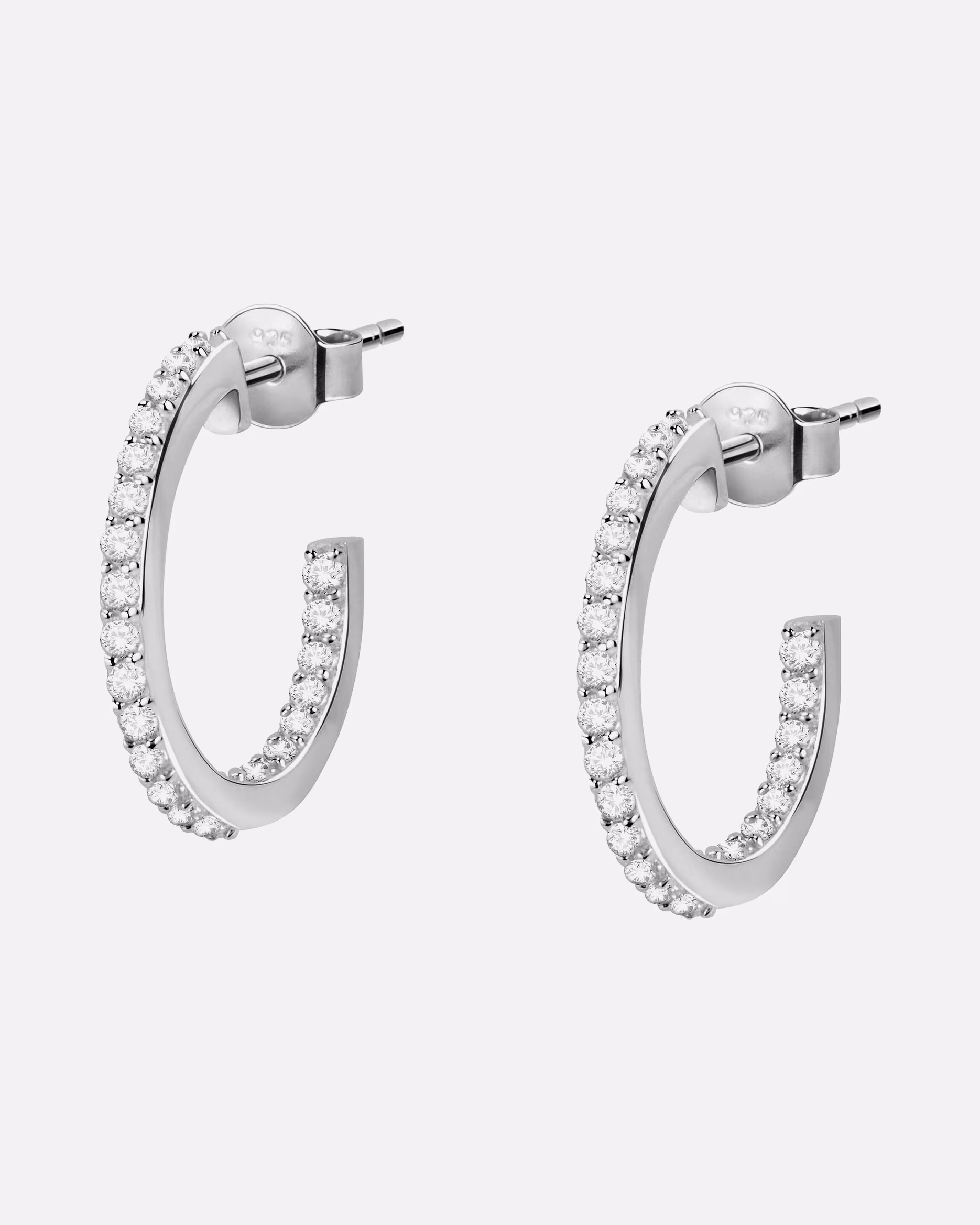 FAVS earring hoop earrings 925 silver