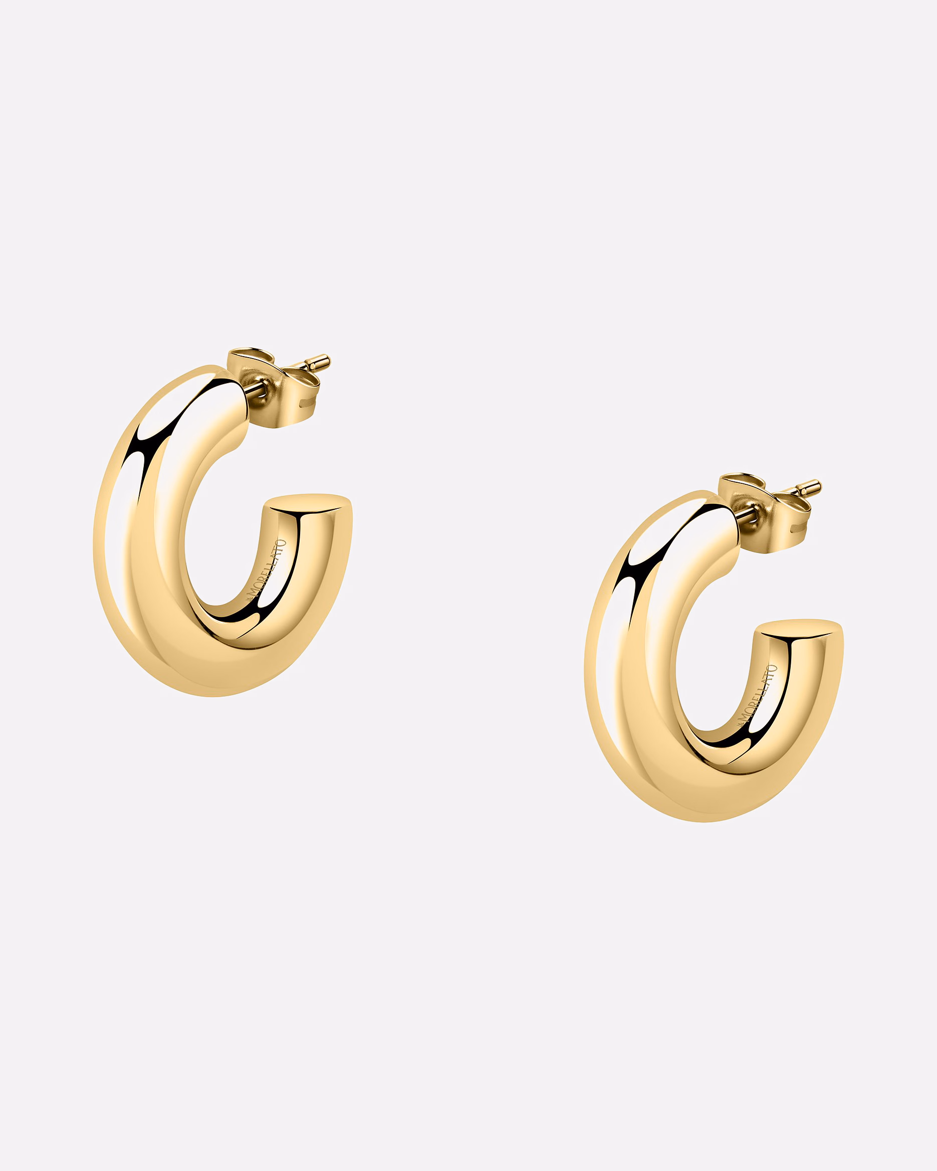 FAVS earring hoop earrings stainless steel