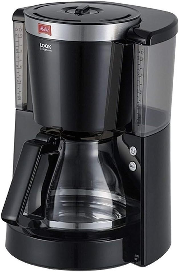 Melitta 1011-04 Look IV Selection Coffee Filter Machine, Black
