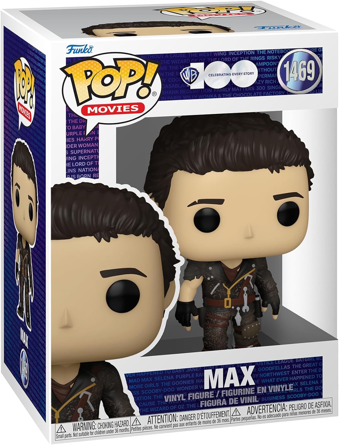 Funko POP! Movies: Mad Max Rockatansky: The Road Warrior - Max Rockatansky - Mad Max 2: The Road Warrior - Vinyl Collectible Figure - Gift Idea - Official Merchandise - Movies Fans