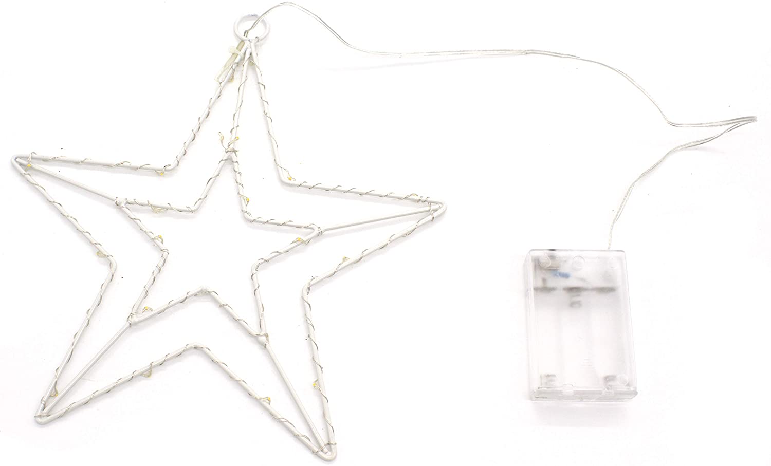DARO DEKO Daro Decorative Metal Star With 20 Led Light Wire