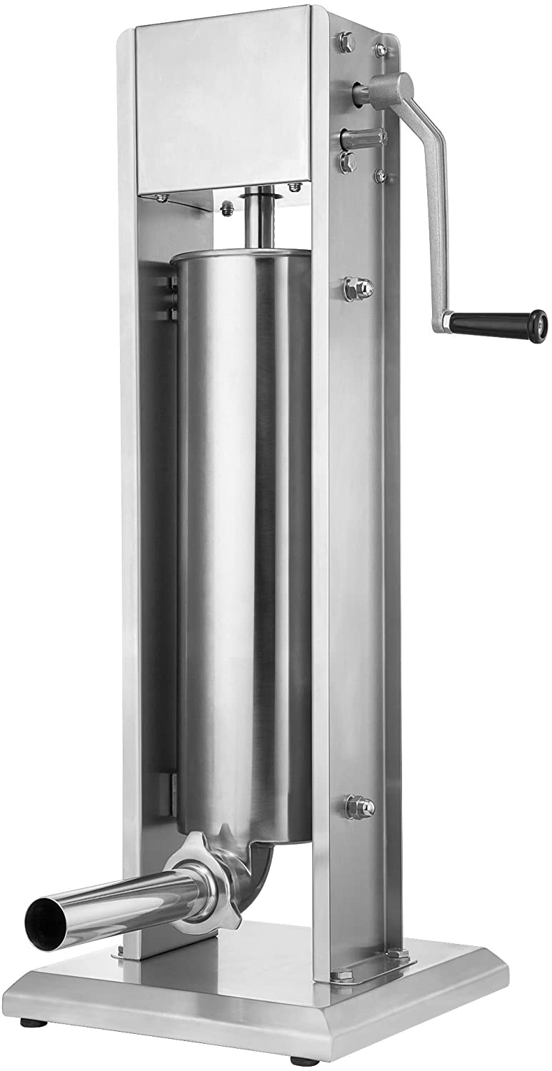 Zelsius sausage filling machine, 2-speed, Silver - 7 litre