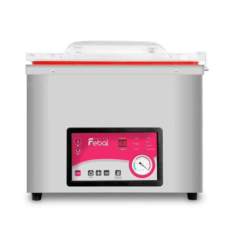 Febal D-45 professional vacuum packaging machine with 45 cm Febal D-45 sealing bar.