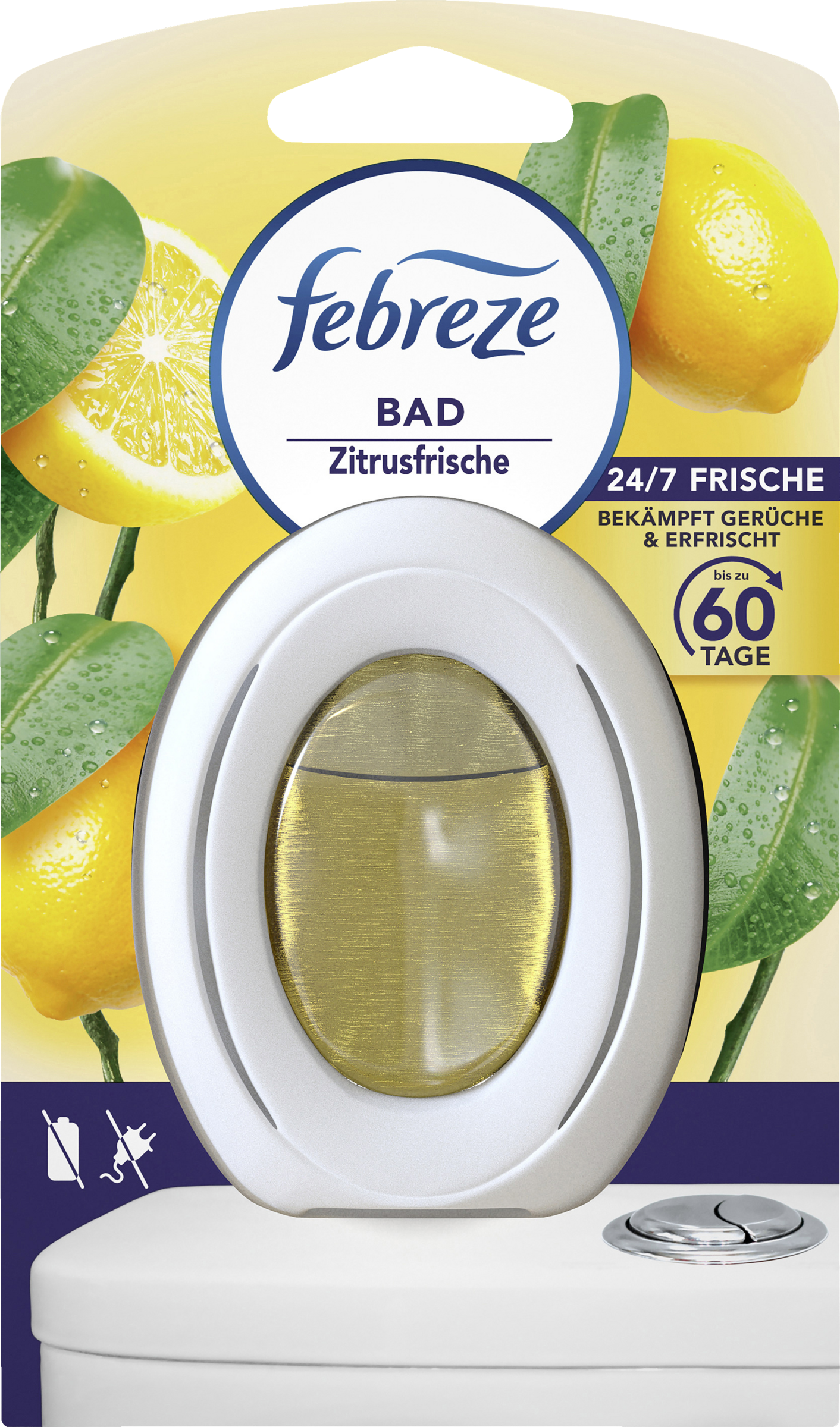 Febreze Bathroom Air Freshener Citrus Fresh, 8 ml