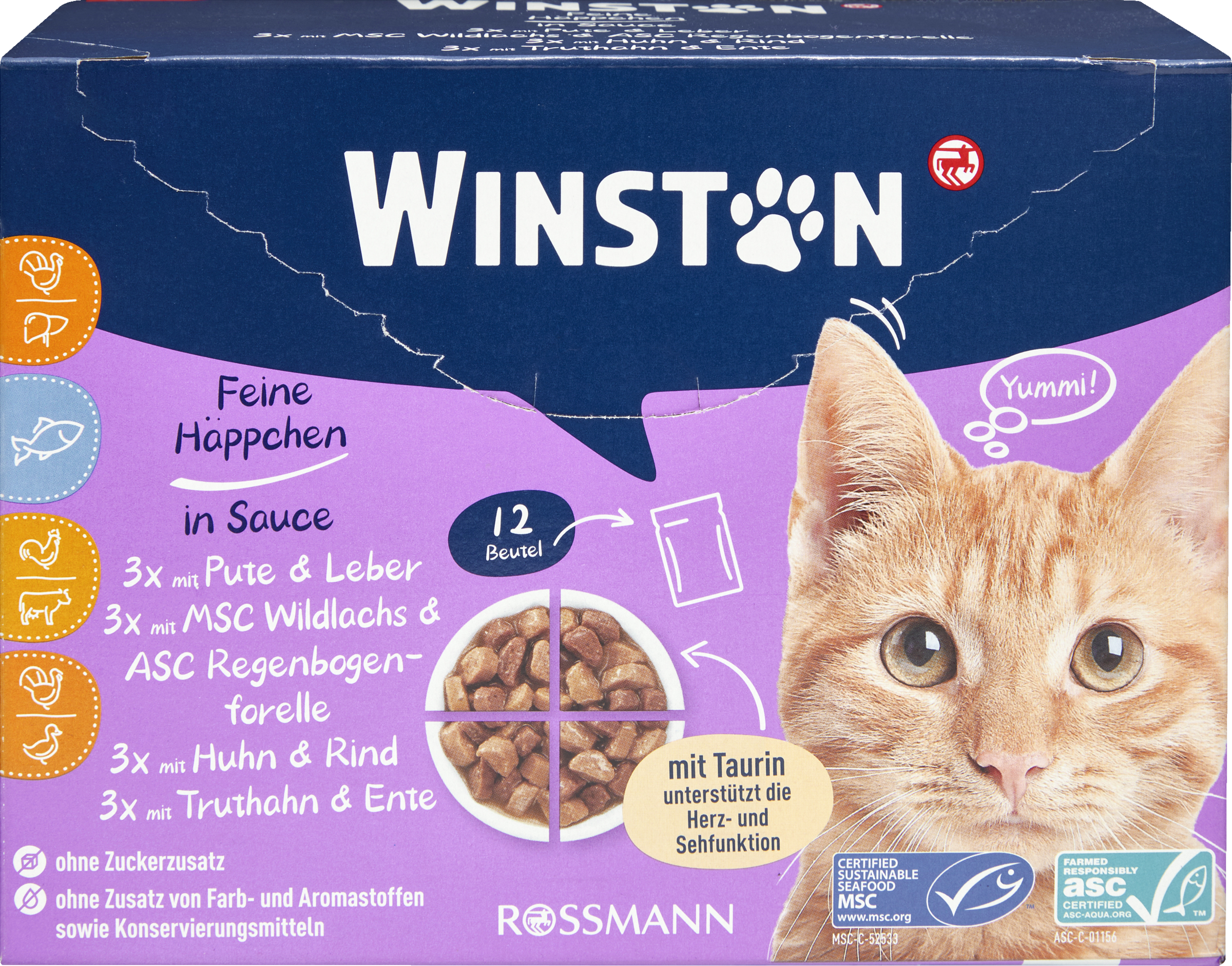 Winston Fine morsels in sauce multipack