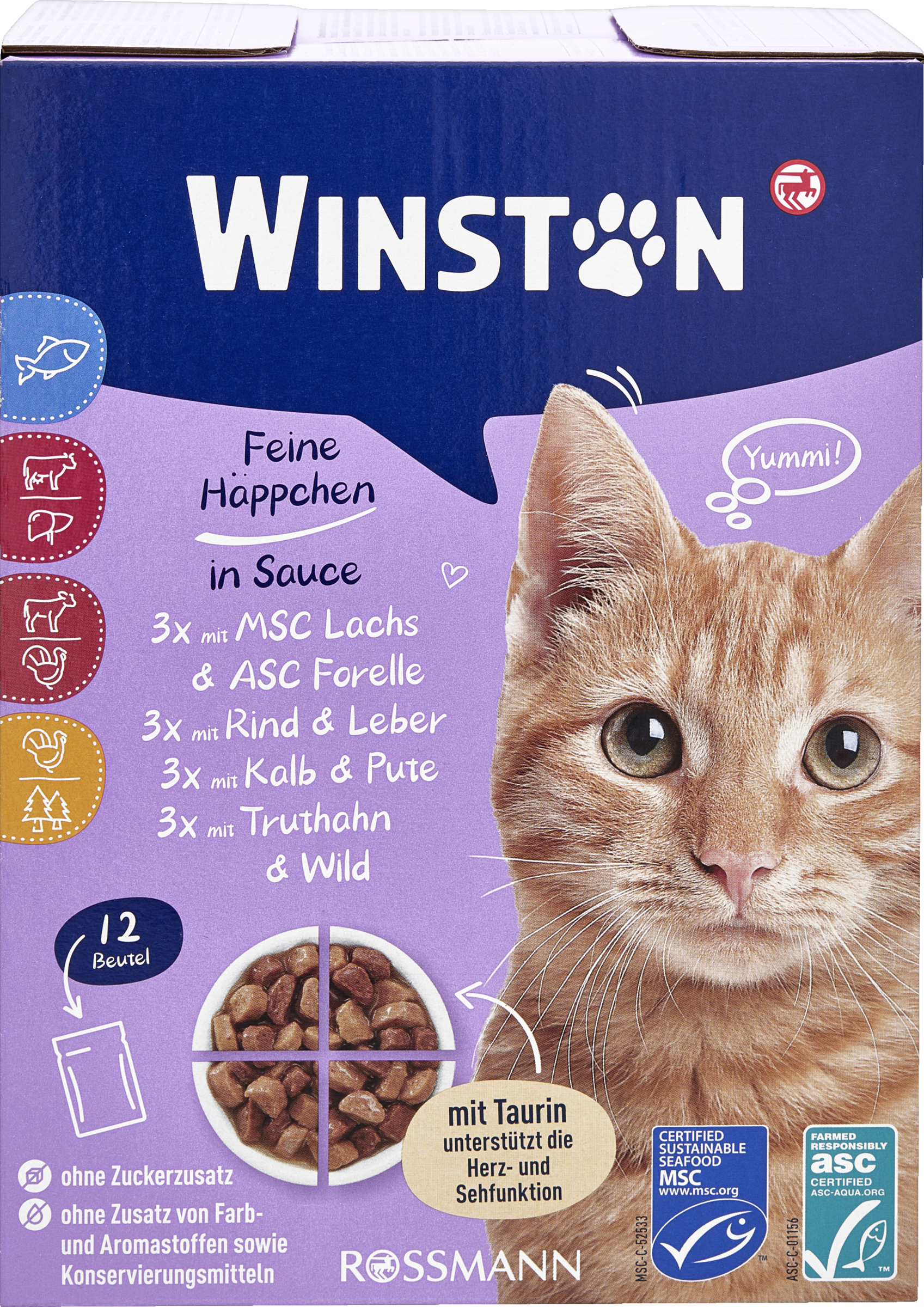 Winston Fine morsels in sauce multipack