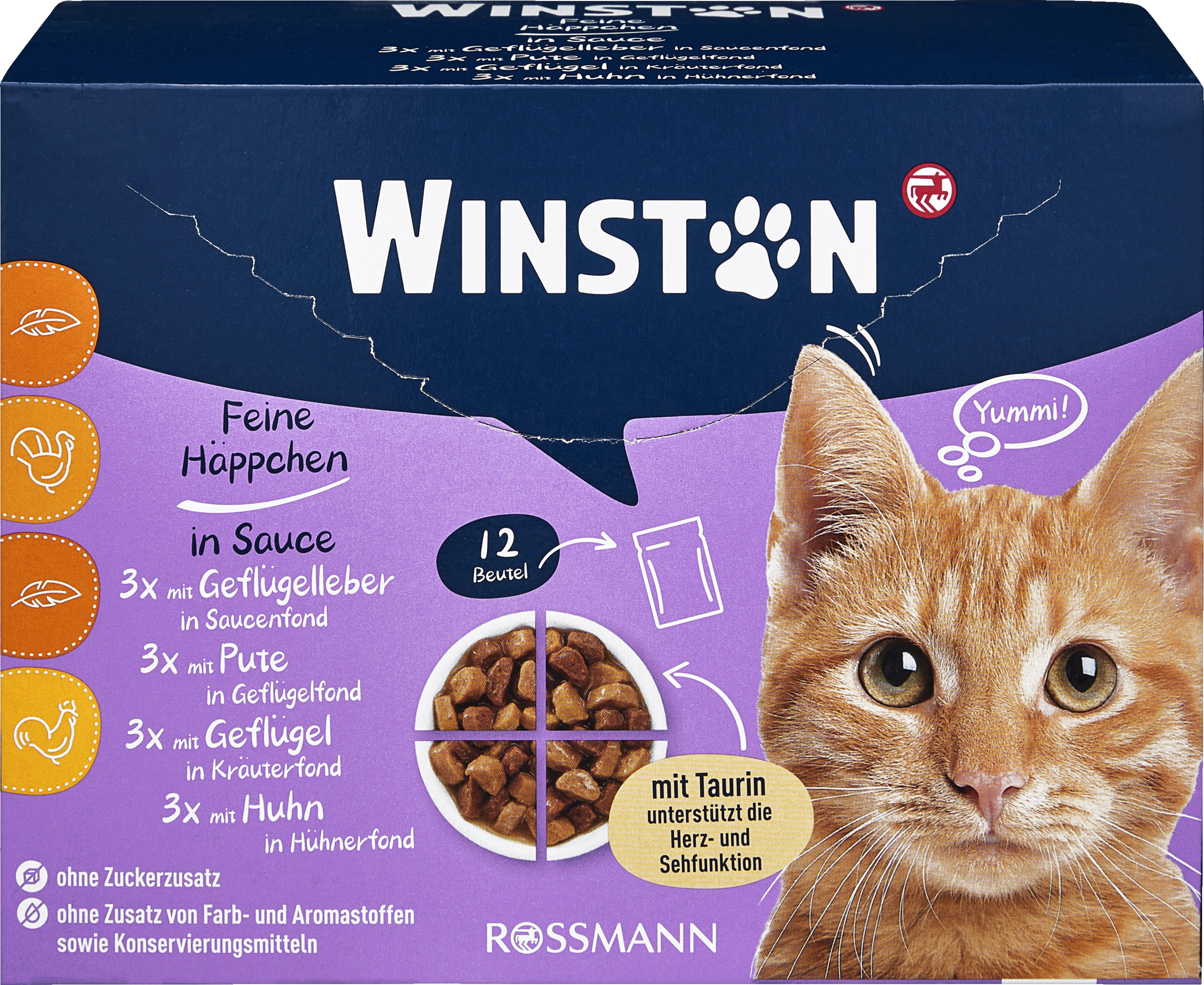 Winston Fine morsels in sauce multipack