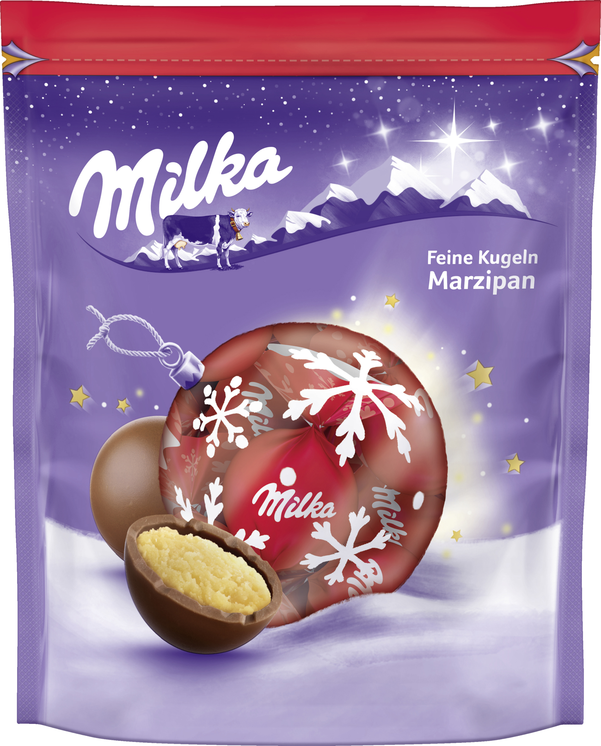 Milka Fine balls of marzipan
