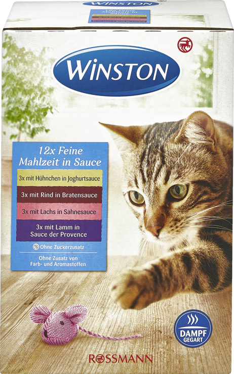 Winston A delicious meal in multipack sauce