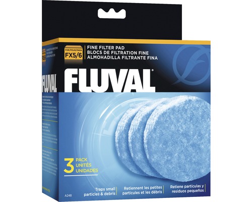 Fluval fine filter pads (3 pieces) for FX5