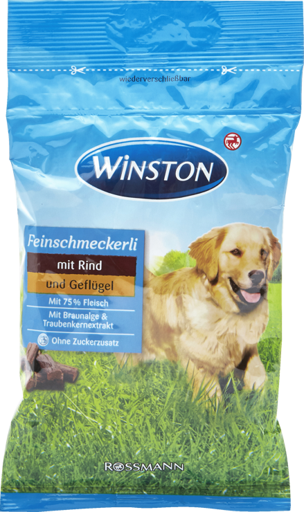 Winston Gourmet dishes with beef and poultry